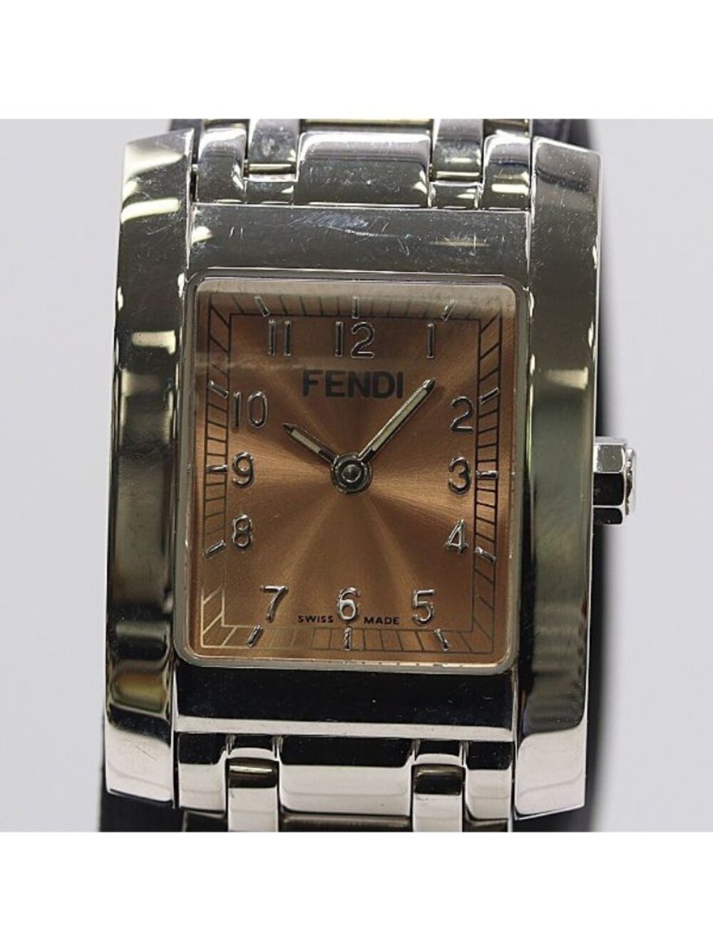 Fendi SS Blanc Dial Watch
